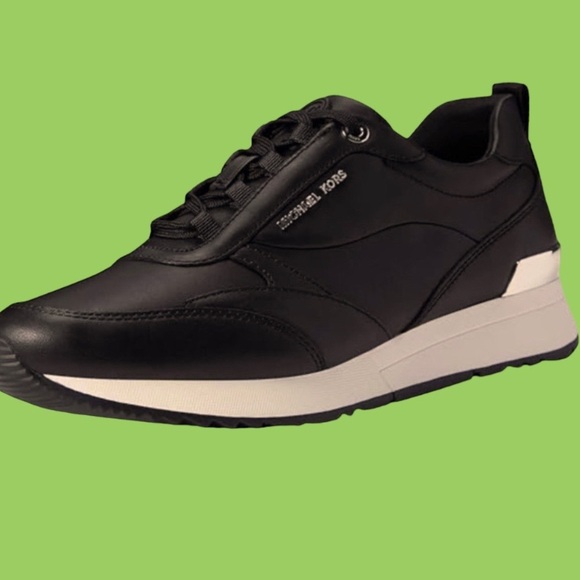 MICHAEL KORS-Leather Sneakers/ Trainers/Footwear/ Tennis Shoe, NEW - Picture 2 of 5